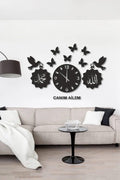 DIY Wall Clock Decoration