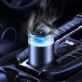 AuraDrive™ Smart RGB Car Freshener – Fog Mist Scent Diffuser