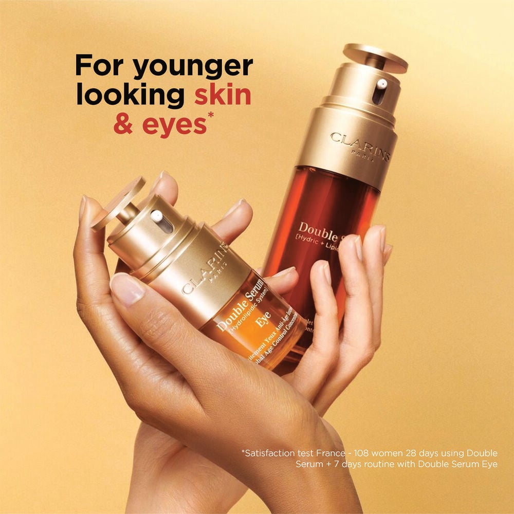 Clarins Double Serum – Age Control & Skin Tightening Treatment