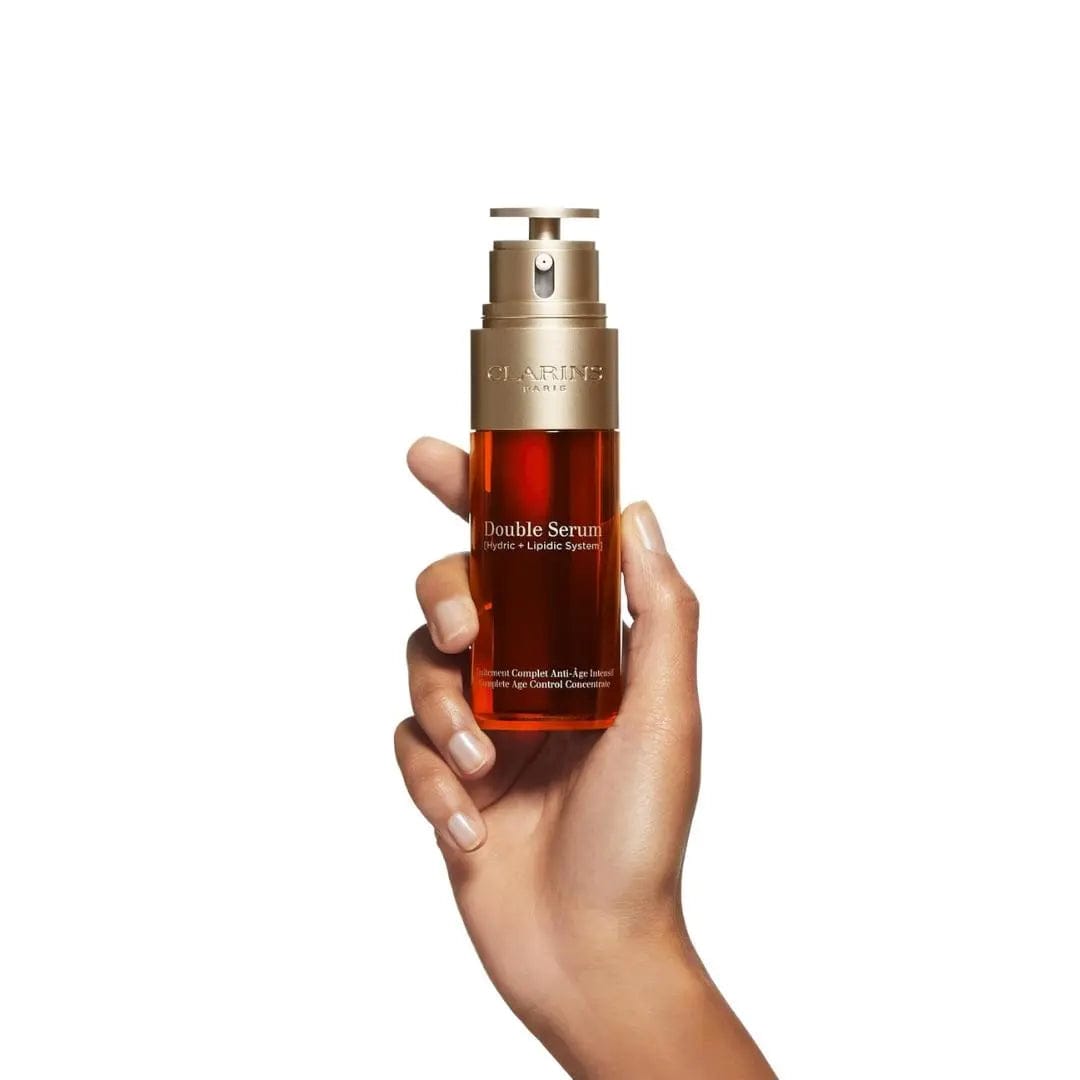 Clarins Double Serum – Age Control & Skin Tightening Treatment