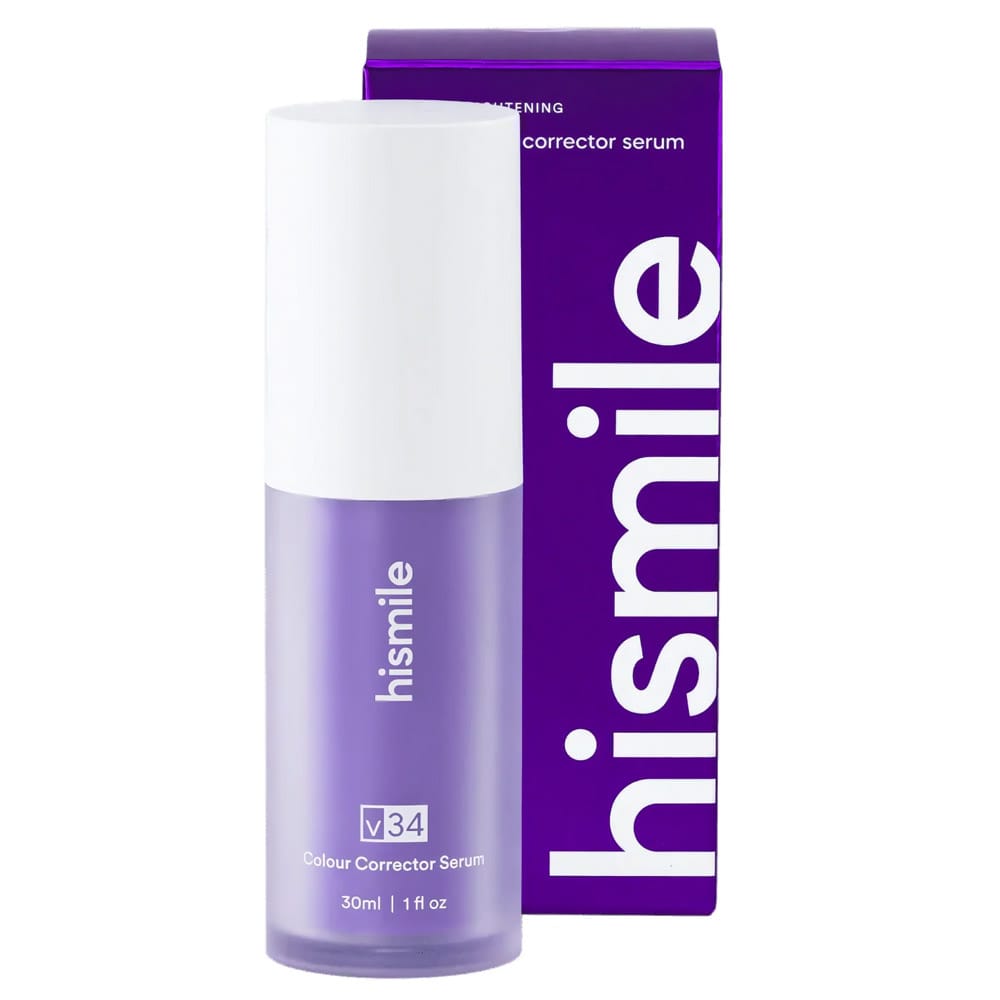 Hismile V34 Purple Whitening Toothpaste Remove Stains Reduce Yellowing Care For Teeth Gums Fresh Breath Brightening Teeth